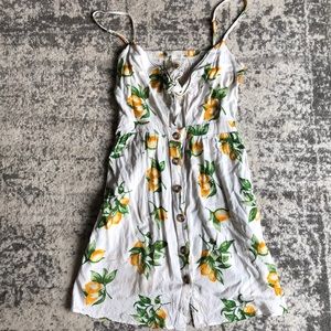 Keyhole Lemon Dress